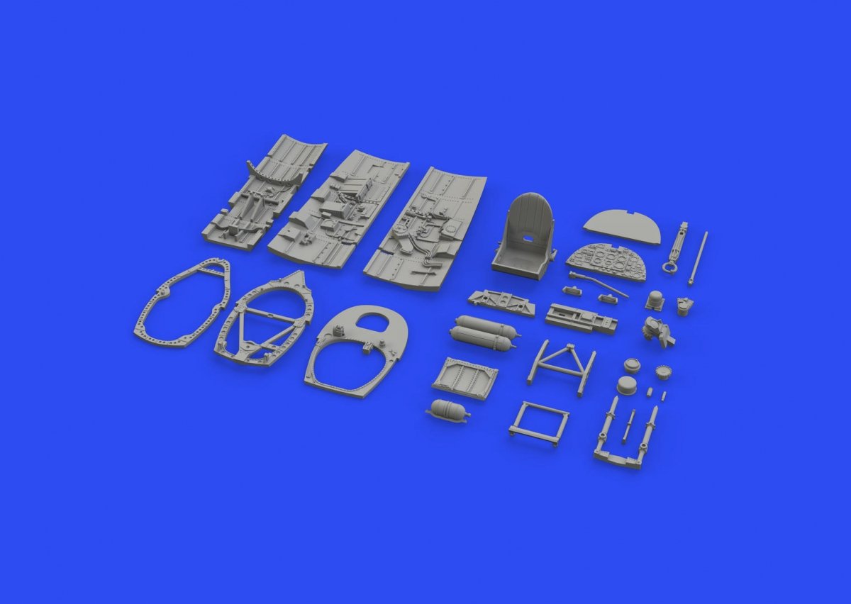 Eduard 648621 Spitfire Mk.II cockpit EDUARD 1/48 – immagine 2