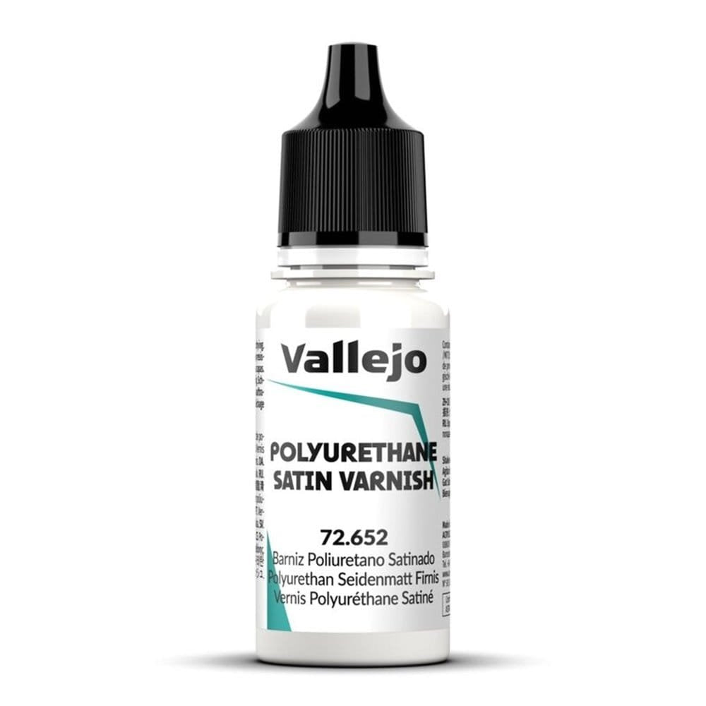 Vernis satiné polyuréthane Vallejo 72652 18 ml