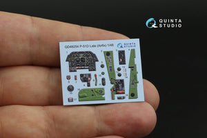 Quinta Studio QD48254 P-51D Late 3D-Printed &amp;amp; coloured Interior on decal paper ( Airfix ) 1/48 – zdjęcie 8