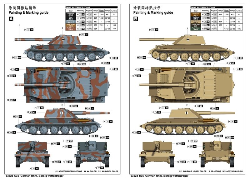 I Love Kit 63523 German Rhm.-Borsig Waffentrager 1/35 – Bild 3