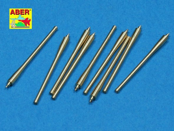 Aber 350L-40 Set of 9 pcs 152mm barrels for ships Richeulieu, Jean Bart, La Galissonniere clas crusier 1/350