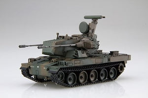 Fujimi 723495 MI-9 EX-2 JGSDF Type 87 Self-Propelled Anti-Aircraft Gun 1/72 – zdjęcie 2
