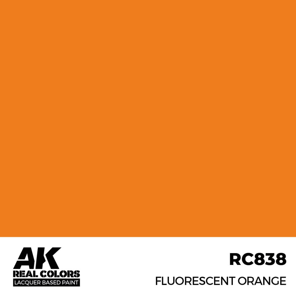 AK Interactive RC838 Orange fluorescent 17 ml