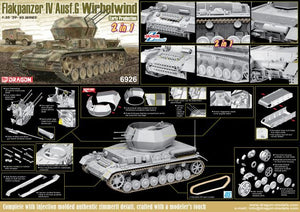 Dragon 6926 Flakpanzer IV Ausf.G &amp;quot;Wirbelwind&amp;quot; Early Production (2 in 1) 1/35 – Bild 2