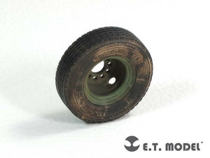 E.T. Model ER35-042 Modern U.S. M1000 HETS Weighted Road Wheels For HOBBYBOSS 85502 1/35 – immagine 2