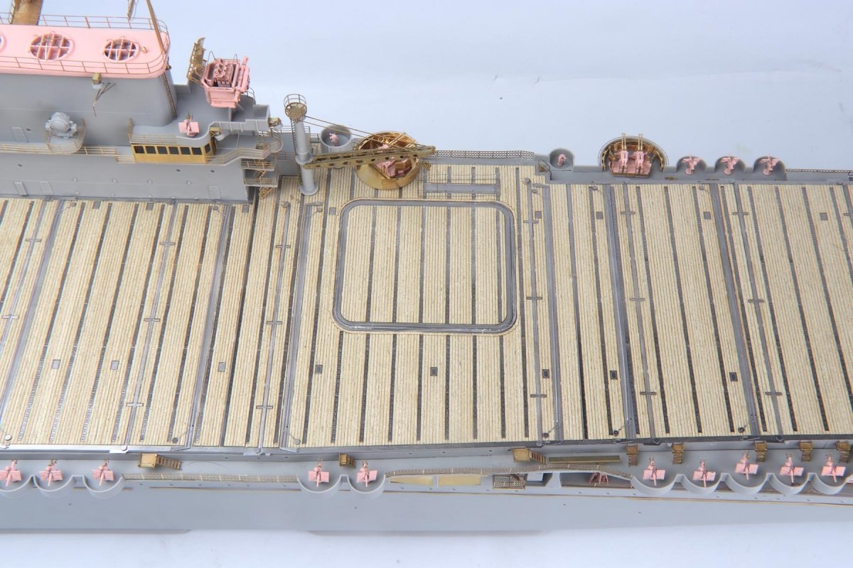 MK1 Design MD-20023 USS CV-6 Enterprise Wooden Deck for Trumpeter 1/200 – immagine 3