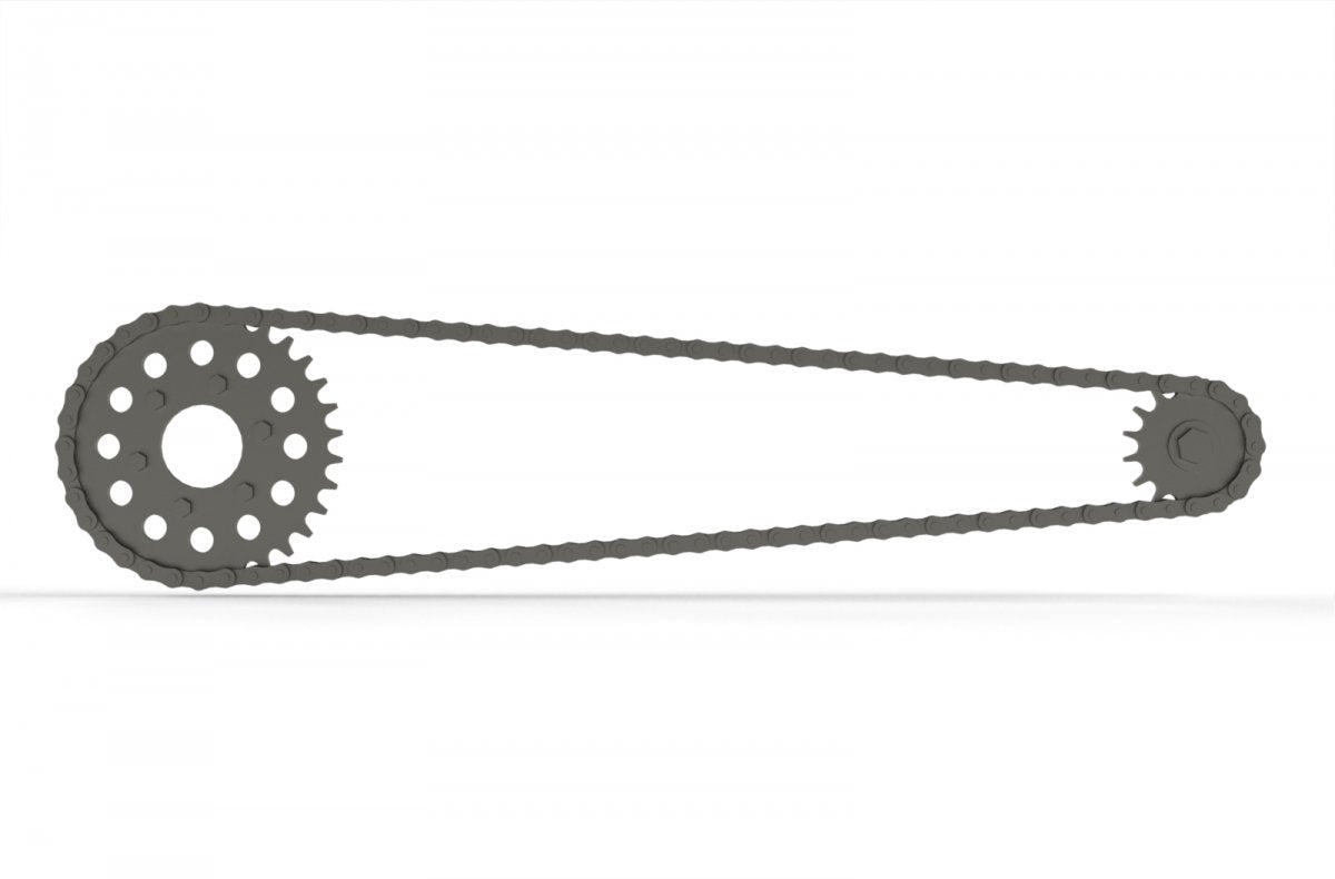 Falcon Scale Models FSM005 Ducati HM Replica - chain for Tamiya 14019 1/12 – image 2
