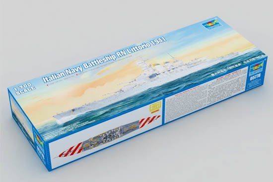 Trumpeter 05778 Italian Navy Battleship RN Littorio 1941 1/700 – Bild 2