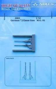 Aires 2083 German 7,92mm działko M.G. 81 1/32 – immagine 2