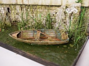 RT-Diorama 35308 Diorama Base: &amp;quot;Marne River Port&amp;quot; WWI 1/35 – immagine 3