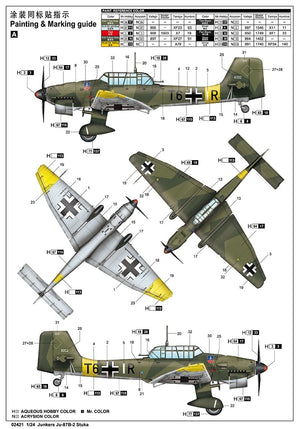Trumpeter 02421 Junkers Ju-87B-2 Stuka 1/24 – image 3