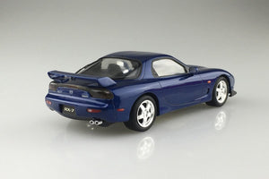Aoshima 05498 MAZDA FD3S RX-7 &amp;#39;99 (Innocent Blue Mica) 1/24 – immagine 3
