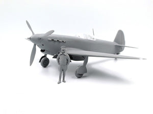 ICM 32092 Normandie-Niémen. Plane of Marcel Lefevre (Yak-9T with Marcel Lefevre figure) 1/32 – Bild 6