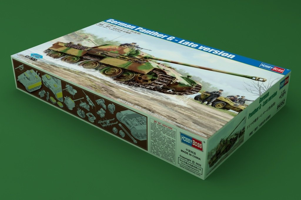 Hobby Boss 84552 German Panther G tank - late type 1/35 – immagine 2