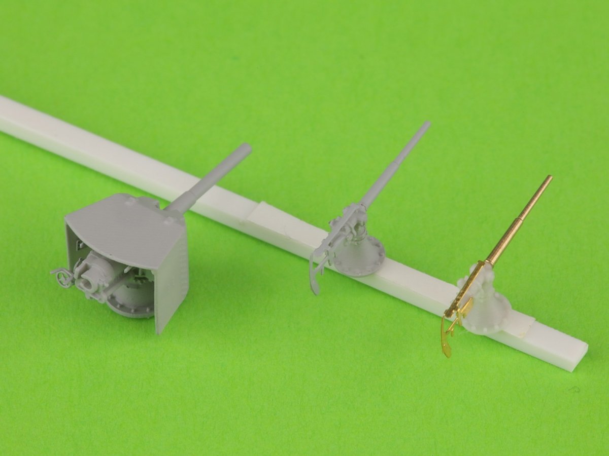 Master SM-350-114 SMS Emden - 5,2 cm SK L/55 guns 1/350 – imagen 5