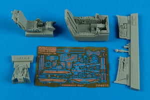 Ensemble de cockpit Aires 4575 MiG-23MF Flogger B au 1/48 Trumpeter