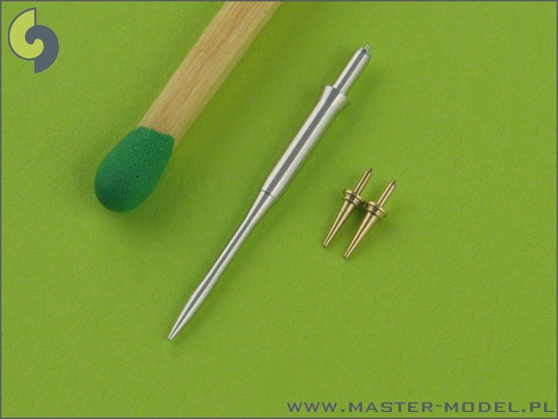 Master AM-32-032 F-16 Pitot Tube &amp;amp; Angle Of Attack probes 1/32 – zdjęcie 4