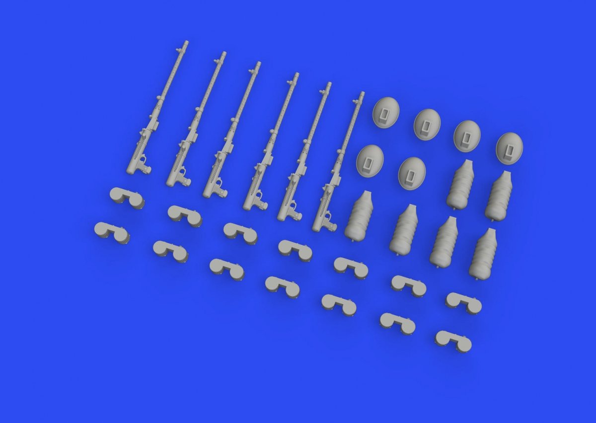 Eduard 648609 Do 17Z bomber guns EDUARD/ICM 1/48 – Bild 3