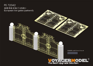 Voyager Model PE72042 European Iron Gates (pattern5)(GP) 1/72 – immagine 2