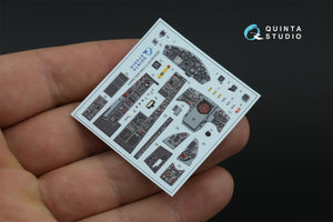 Quinta Studio QDS-32181 F-104S-ASA 3D-Printed coloured Interior on decal paper (Italeri) (small version) 1/32 – zdjęcie 6
