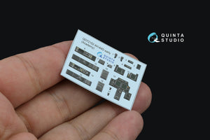 Quinta Studio QD+72152 AH-64D early 3D-Printed coloured Interior on decal paper (Academy)(with 3D-printed resin part) 1/72 – zdjęcie 4