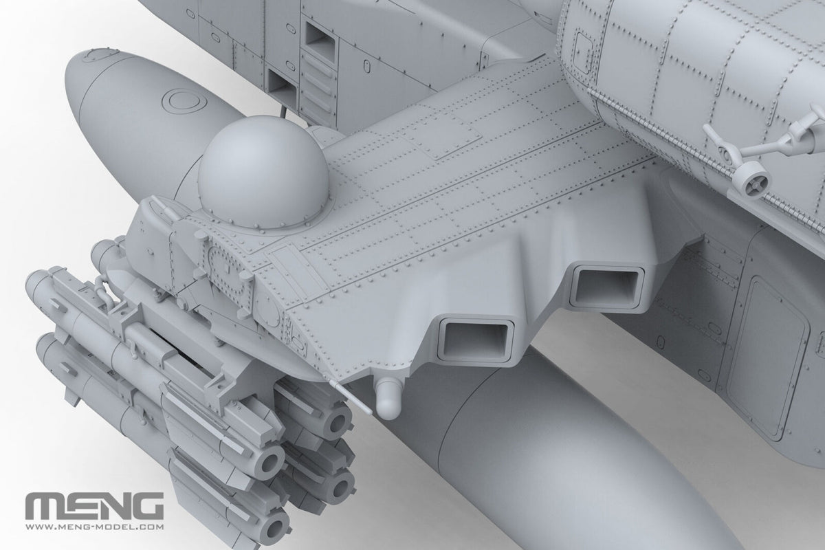 Meng Model QS-005S AH-64 D Saraf - Heavy Attack Helicopter (Israeli Air Force) with Figures 1/35 – Bild 10