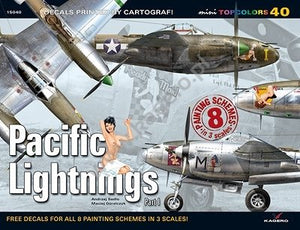 Kagero 15040 Pacific Lightnings Part I (kalkomania) PL/EN