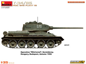 MiniArt 37065 T-34/85 MOD. 1945. PLANT 112. INTERIOR KIT 1/35 – zdjęcie 17