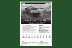 Hobby Boss 84533 Pz.Kpfw.VI Sd.Kfz.182 Tiger II (Henschel July-1945 Production) 1/35 – Bild 3