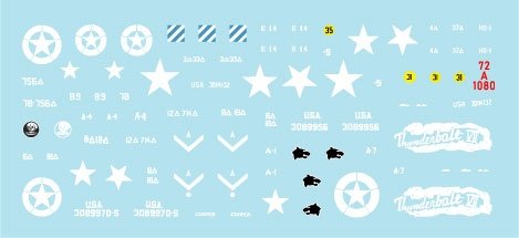 Star Decals 72-A1080 US Armor Mix # 1. US M4A3E8 &amp;#39;Easy Eight&amp;#39; tanks in NV Europe 1944-45 1/72 – immagine 3