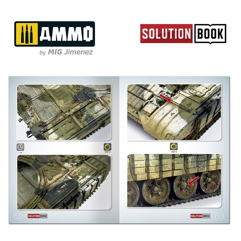 Ammo of Mig 6518 SOLUTION BOOK HOW TO PAINT MODERN RUSSIAN TANKS (Multilingual) – Bild 5