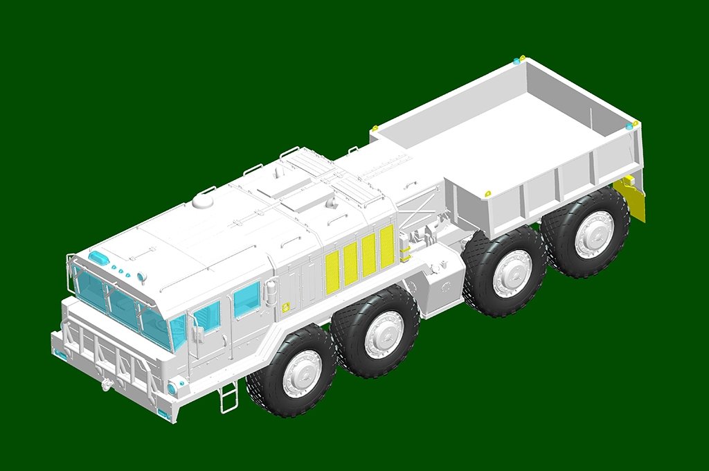 Trumpeter 01090 KZKT-74282 Heavy Tractor 1/35 – imagen 7