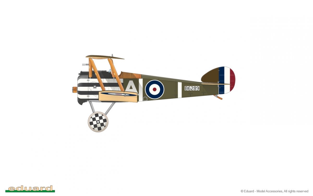 Eduard 8486 Sopwith F.1 Camel (Clerget) 1/48 – immagine 9