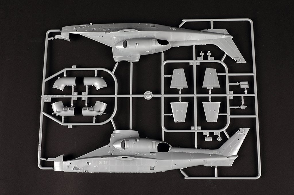 Trumpeter 05820 Hélicoptère d&amp;#39;attaque chinois Z-10 1/48 – image 8