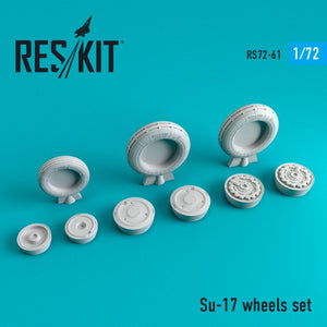 RESKIT RS72-0061 ENSEMBLE DE ROUES SU-17 1/72