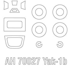 Arma Hobby 70027 Jakowlew Jak-1b Expert Set 1/72 – immagine 14