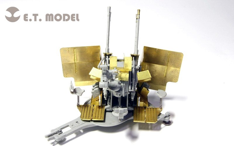 Maquette ET E35-027 Canon antiaérien allemand FLAK 38 de 2 cm de la Seconde Guerre mondiale (pour TRUMPETER 02309) (1/35)  – image 3