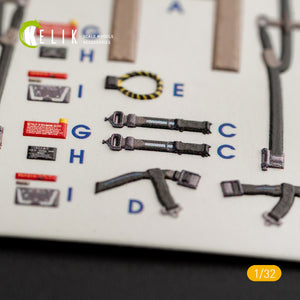 KELIK K32014 F-14D SUPER TOMCAT - DÉCALCOMANIE 3D INTÉRIEURE POUR MAQUETTE TRUMPETER 1/32 – image 4