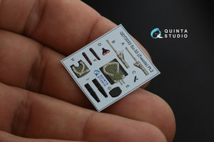 Quinta Studio QD72033 Su-33 Intérieur imprimé et coloré en 3D sur papier décalque (Zvezda) 1/72 – image 9