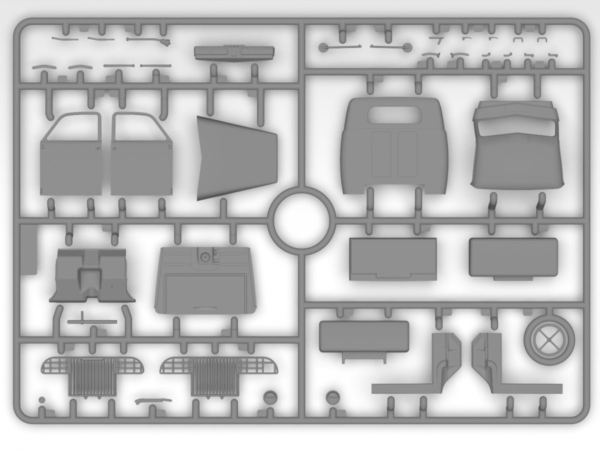 ICM 35493 Studebaker US6-U3 in German Service 1/35 – imagen 4