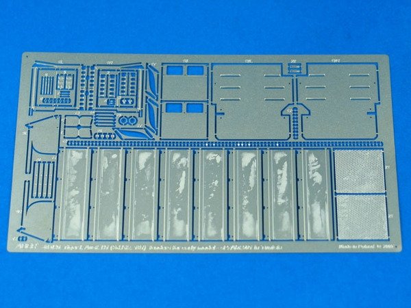 Aber 48026 Tiger I wczesny- część 3 - błotniki do Afrika corps (TAM) 1/48 – immagine 2