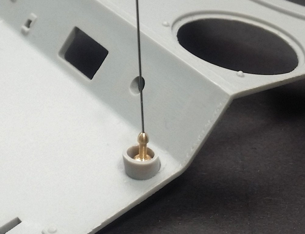 Panzer Art SU35-003 WWII Soviet AFV antenna mount (1940-43, 3pcs) 1/35 – Bild 3