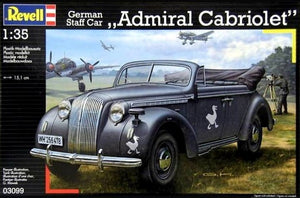 Revell 03099 German Staff Car - Admiral Cabriolet 1/35