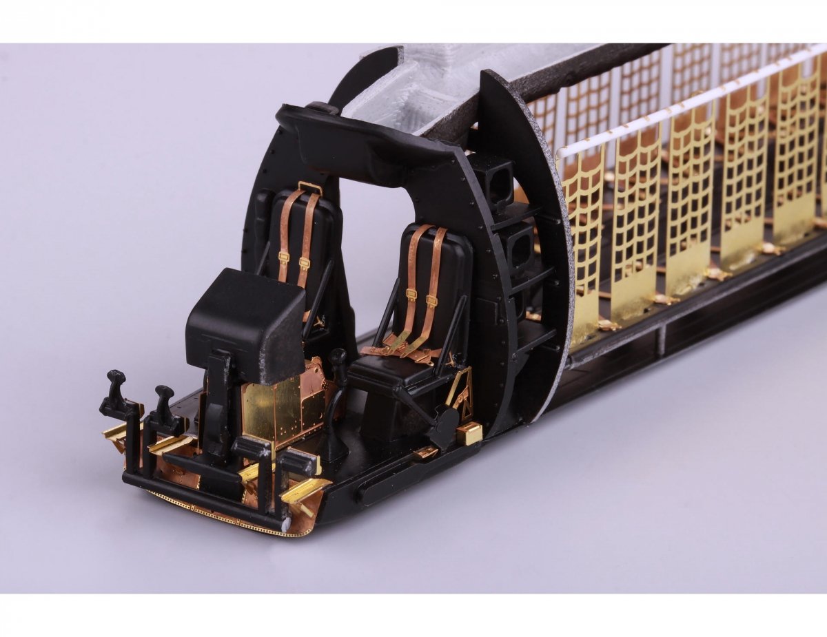Eduard 49819 H-21C cockpit seatbelts STEEL ITALERI 1/48 – Bild 2
