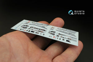 Quinta Studio QD32011 Mirage 2000B 3D-Printed &amp;amp; coloured Interior on decal paper (for Kitty Hawk kit) 1/32 – imagen 7