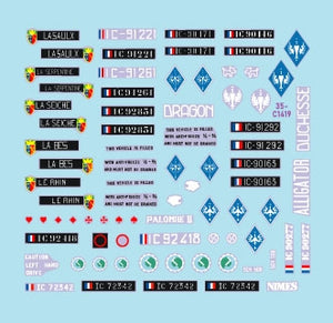 Star Decals 35-C1419 Indochine 6. Armoured cars and Amphibians. Coventry armored car Mk I, DUKW; M29C Crabe/Weasel 1/35 – imagen 3