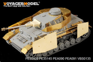 Voyager Model PE35409 WWII German Pz.Kpfw.IV Ausf.G basic w/smoke discharger For DRAGON 1/35 – immagine 2