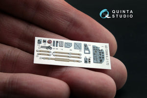 Quinta Studio QD72008 IL-2 Shturmovik 3D-Printed &amp;amp; coloured Interior on decal paper (for Tamiya kit) 1/72 – Bild 4