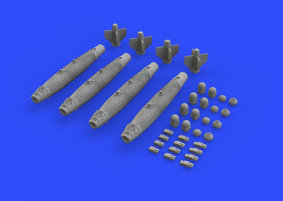 Eduard 648386 GBU-38 Protection thermique 1/48