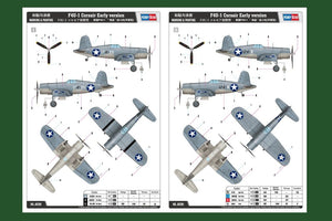 Hobby Boss 80381 F4U-1 Corsair Early version 1/48 – Bild 4